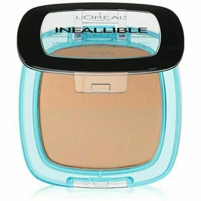 L'Oreal Infallible Pro-Glow Powder. Demi Glow Finish mit Highlighter. SONNENBEIGE