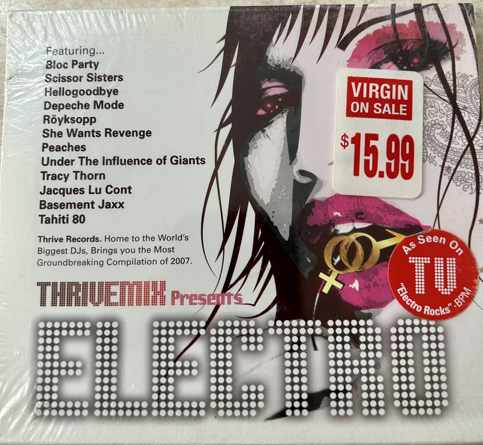 Thrivemix Presents: Electro 2 by Various Artist CD