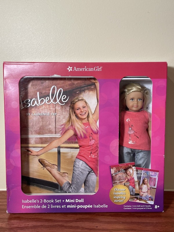American Girl Isabelle 2014 Girl Of The Year Mini Doll Two-Book Set New