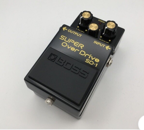 Boss SD-1 40th Anniversary Super Overdrive Guitar Pedal - Black