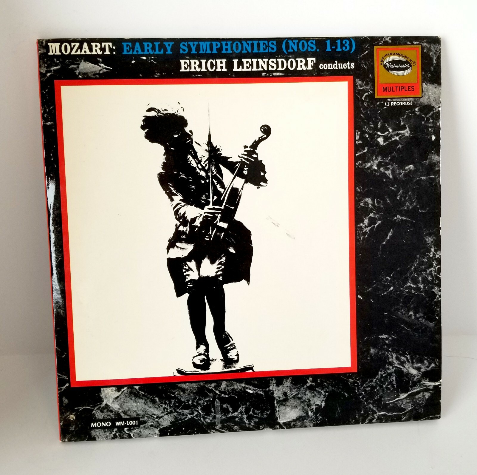 Mozart:Early Symphonies(Nos. 1-13)Erich Leinsdorf Conducts,WMS-1001,3 Records