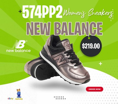 New balance wl574pp2 sneakers donna in pelle sneakers basse donna grigio  mec shopping - Stileo.it