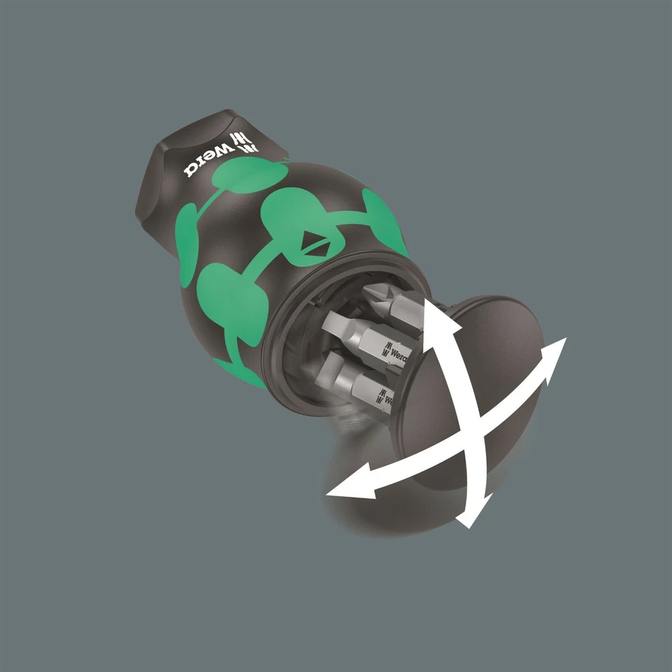 Wera Kraftform Kompakt Stubby Magazine 5 Screwdriver Set 05008878001 - Image 3 of 4