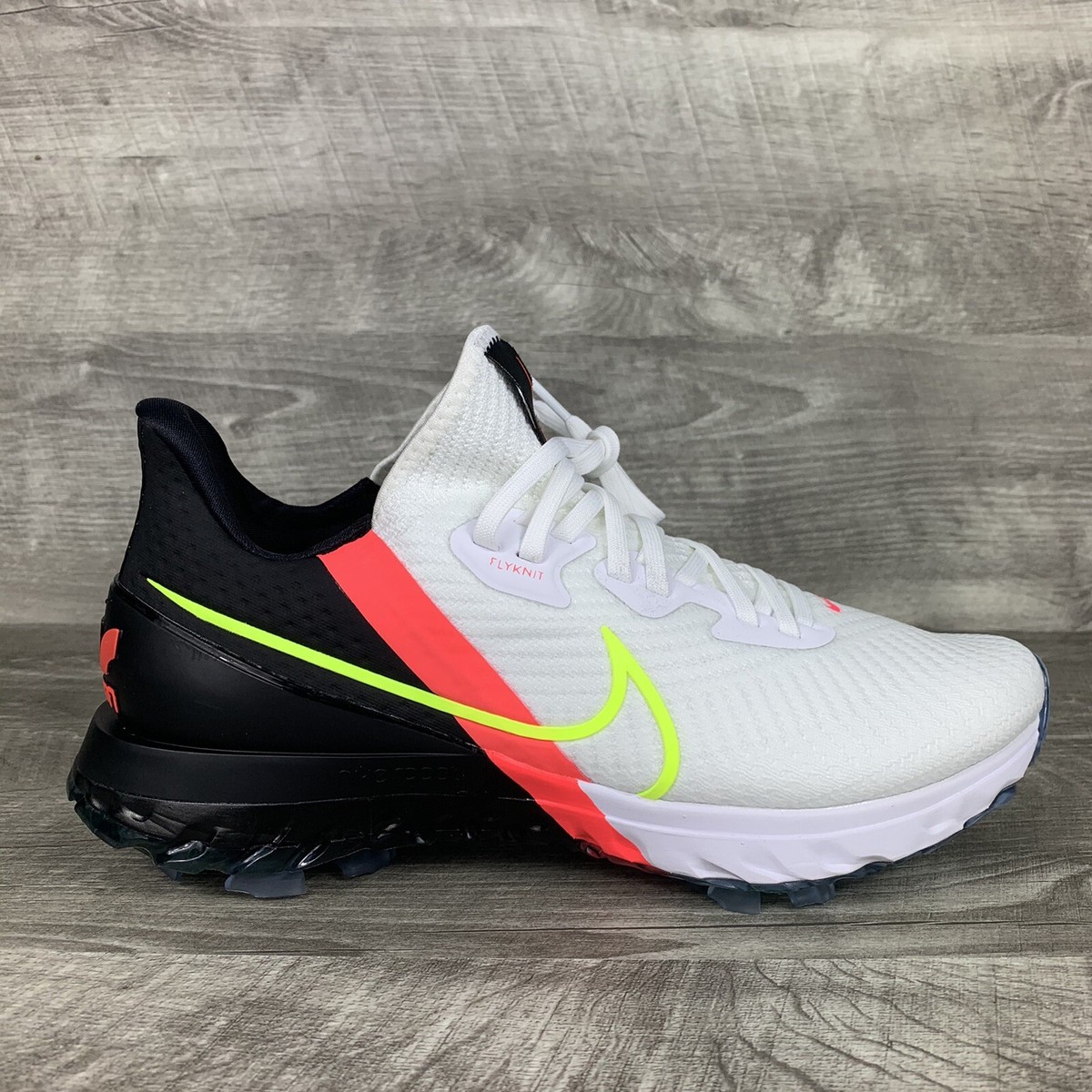 nike air zoom infinity tour white black crimson volt
