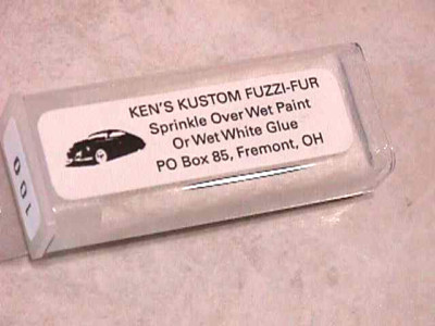 Ken's Kustom Fuzzi-Fur Flocking - #100 White