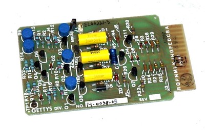 USED GETTYS / MODICON 14-0038-03 FIRING BOARD 14003803