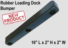 Rubber Loading Dock Bumper 16" Long  Warehouse Trailer Truck Wall Protection NEW