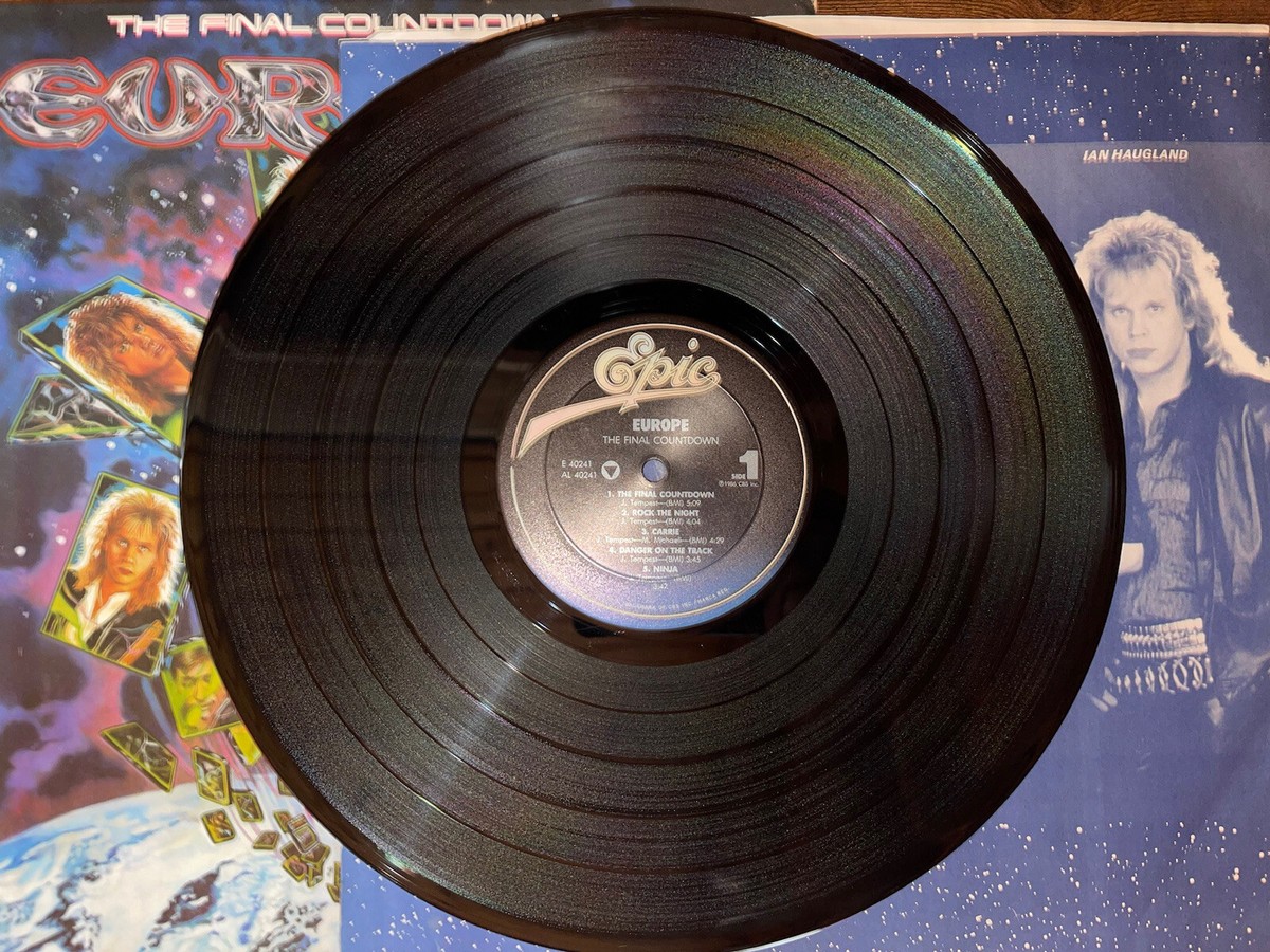 Europe - Final Countdown - AL 40241 - 1986 - Vinyl Record | eBay