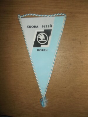 Skoda Plzen CSSR. Pennant, Flag Keepsake Pennant (there are more listed