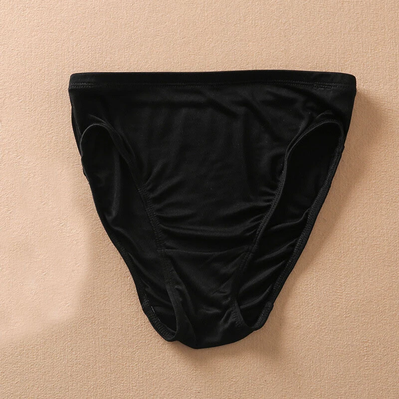 Calcinha calcinha feminina de mistura de seda calcinha calcinha japonesa respirável - Imagem 3 de 4