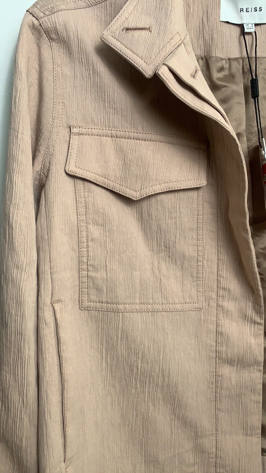 NWT. Reiss Ives Utility Jacket size 4 