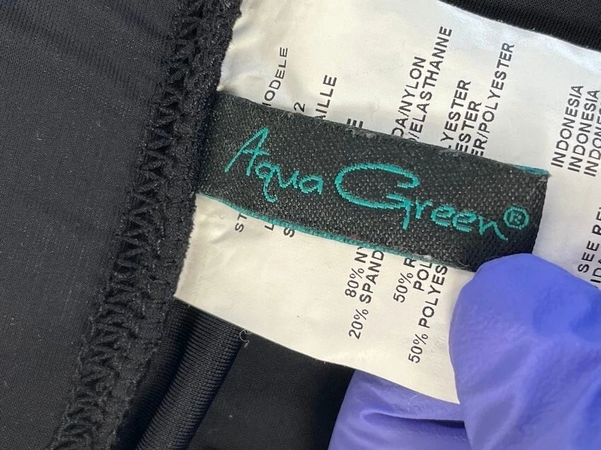 Aqua зеленый женщин плавать юбка черный размер XL - Изображение 3 из 4