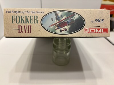 Fokker D.VII 1:48 DML #5905 ''Knights of the Sky'' Open Box/Sealed Parts / Free SH