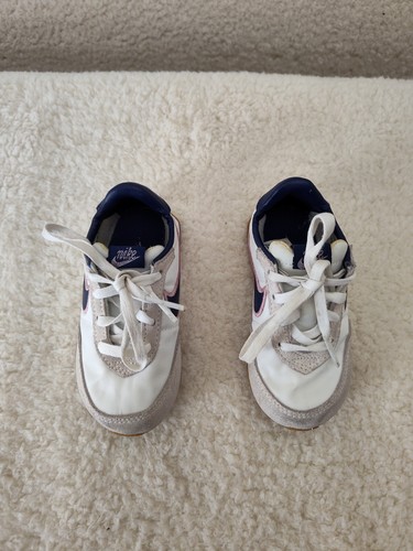 Nike Waffle Trainer 2 SD Toddler Sneakers 7C Gray Suede Lace Up Athletic Shoes - Picture 3 of 18