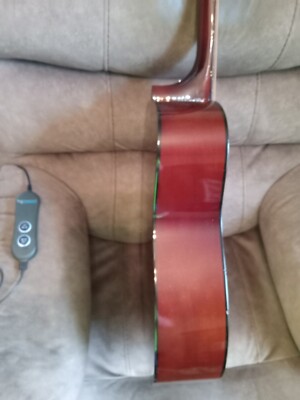 Vintage Yamaha Eterna EF-10 Acoustic Guitar With Nice Thick TKL