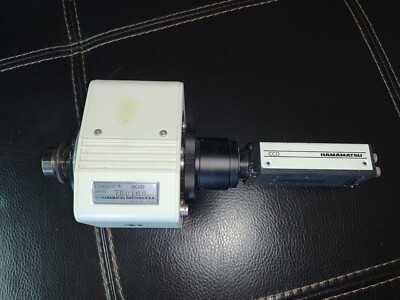 Hamamatsu Photonics PHOTON COUNTING I-CCD VIDEO CAMERA head 2400 68 microscope