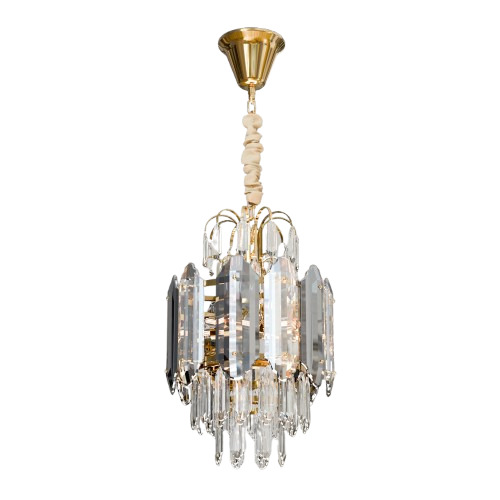 Modern Gold K9 Crystal Chandeliers Luxury Lamps Ceiling Pendant Chandelier Light - Picture 11 of 26