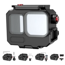 Aluminum 80m Waterproof Deep Sea Diving Housing Case for Insta360 Ace Pro 1/2