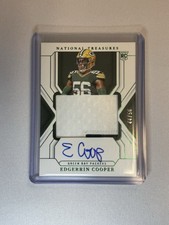 Panini 2024 National Treasures Rookie Patch Auto Edgerrin Cooper #203 Packers/56