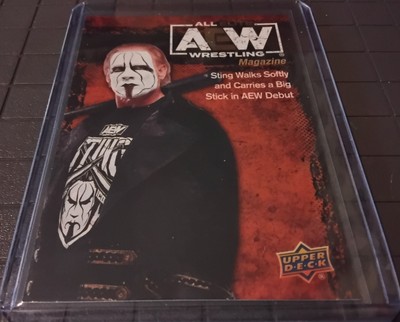 2021 Upper Deck AEW All Elite Wrestling - AEW Magazine Sting #81 Dynamite