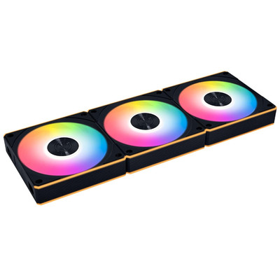 Lian Li UNI Fan CL120 ARGB 120Mm PWM Fans - Triple Pack - 2.4 Ghz Wireless Signa