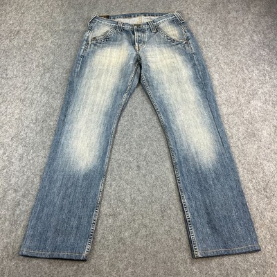 Lee Herren Jeans Regular Straight 30 30 helle Waschung blau Ripley 3 Nadel VINTAGE
