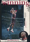 1996-97 UPPER DECK UD3 MICHAEL JORDAN THE WINNING EDGE DIE CUT INSERT CARD #W1