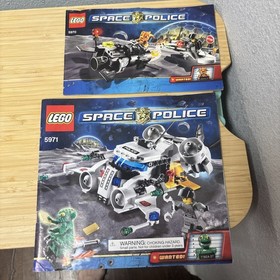 Lego Space Police Manual Set 5970 And 5971 No Bricks - Manual Only