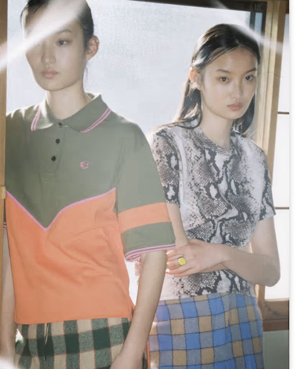 FRED PERRY X AKANE UTSUNOMIYA POLO SHIRT JAPANESE SIZE 14 | eBay