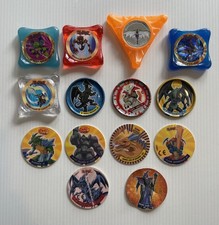Vintage Yu-Gi-Oh Yugioh 1996-2005 Laser Waps Advanced Duel Tazos Pogs Bundle 1