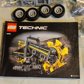 LEGO Technic 42055 Bucket Wheel Excavator W/Manual Sticker Parts No Box