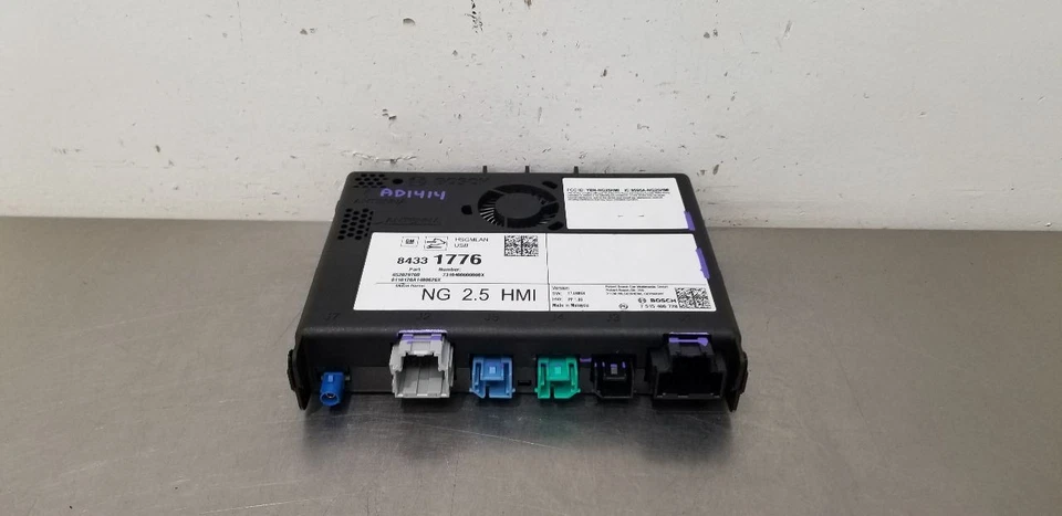 GMC SIERRA 1500 18 INTERFAZ HOMBRE MÁQUINA HMI 84331776 Foto 4 de 4