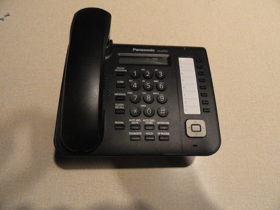 Panasonic KX-DT521B Bundle of (8) and KX-DT543B Bundle (2) Pre-Owned Used Phones - Image 2 of 4