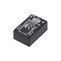 Dc/Dc Wandler, 20W, U: 9...18 Vdc, Aus: 15 SCW20A-15