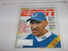 ESPN MAGAZINE 1/02/06  TONY DUNGY-THE COLTS ARE THE BEST TEAM IN THE NFL