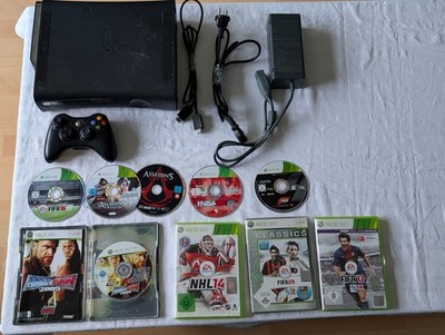Microsoft Xbox 360 Konsole mit 120 GB, Controller und 8 Spielen !!!