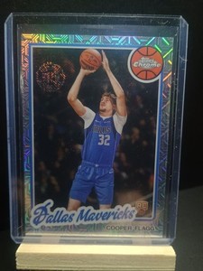 2025-26 Topps Chrome 45th Anniversary Mojo Cooper Flagg #TC-CF RC Mavericks