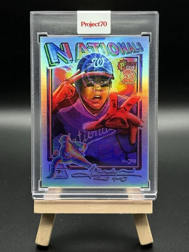 2021 TOPPS PROJECT 70 CARD 364 JUAN SOTO BY EFDOT RAINBOW FOIL 21/70!!