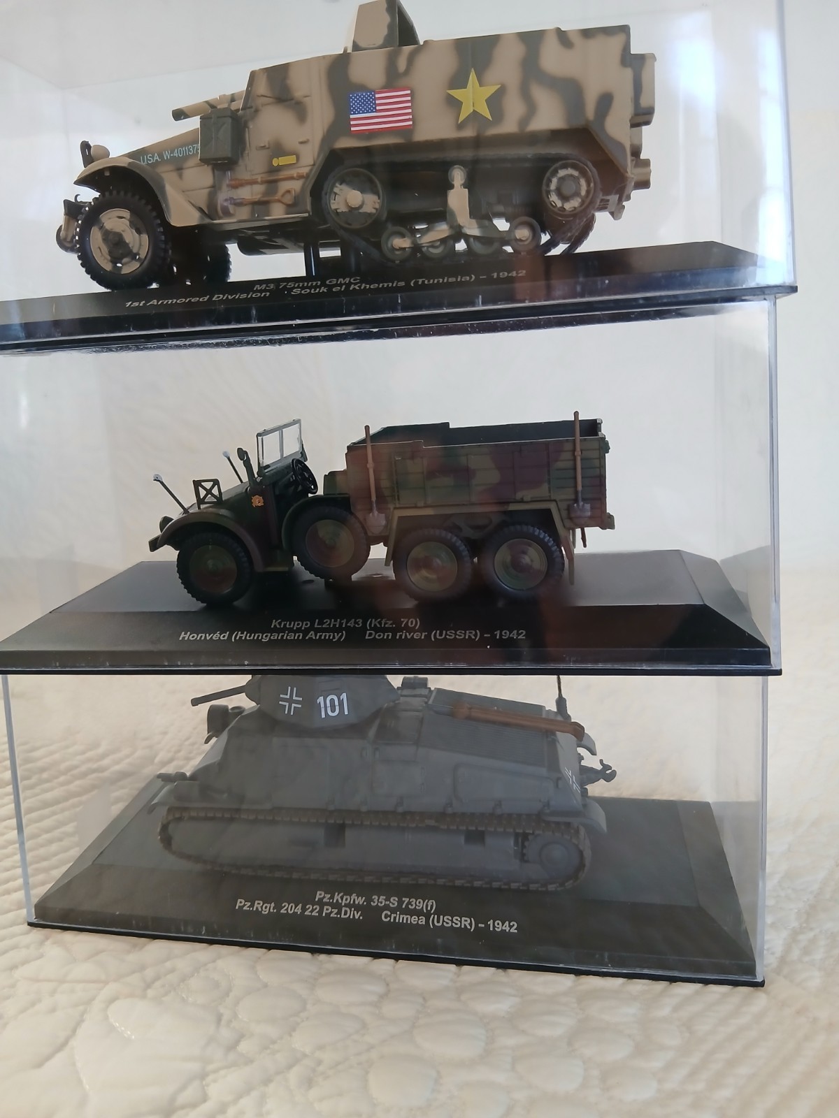 Modélisme 1/43 Véhicules Militaires 1942 - Idée Cadeau Idéale pour Passionné d'Histoire