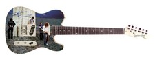 The Who Signed Autographed Custom Photo Graphics Guitar ACOA