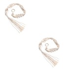 2 Pieces Wandkorb Hängend Blumenampeln Zum Aufhängen Hängender Pflanzenkorb