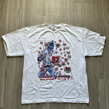 Vtg Mark Mcgwire Shirt Mens XL White 62 Home Runs Sultan Of Swing Starter USA