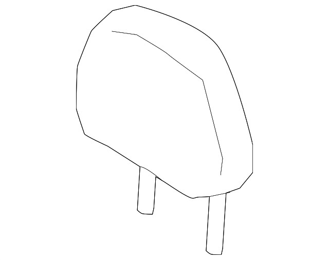 Genuine Nissan Headrest Outer 86430-5AA0BNew OEM NISSAN Part QTY 1(Please Provide VIN)