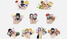 One Piece Base Shop Exclusive Finger Plush Toy with Strap Japan New