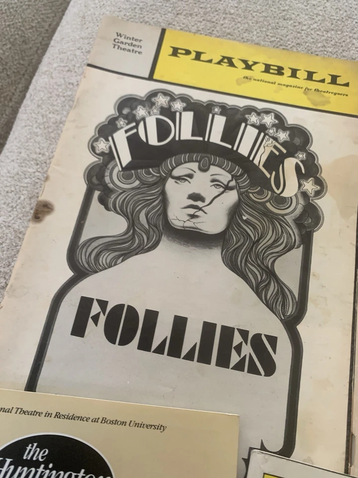 Playbills Playbill Lot Of 36 Broadway Theater Stein, Folly, Penn and Taylor, aft - Image 4 of 4
