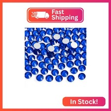 Jollin 576pcs Flatback Rhinestones Glue Fix Crystal Glass Diamantes Gems for Cra