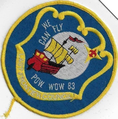 1983 Last Frontier Council Pow Wow We Can Fly Jacket patch