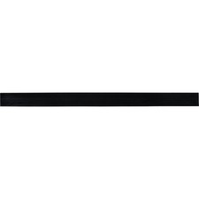 1312536 -CUTTING EDGE 1 X 6 X 90 INCH - BLACK POLYETHYLENE - NO HOLES