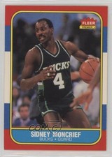 1986-87 Fleer Sidney Moncrief #75 HOF 05ri