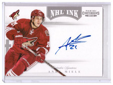 Andy Miele 2011-12 Panini Contenders NHL Ink Autograph Card #51